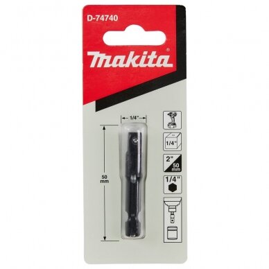 Makita adapteris 1/4" D-74740 1