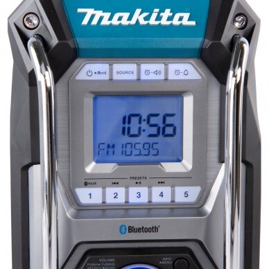 Makita MR002GZ XGT radijo grotuvas BLUETOOTH 2