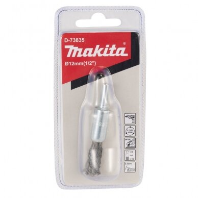 Makita pintos vielos šepetys kūgio formos 12 mm D-73835 2