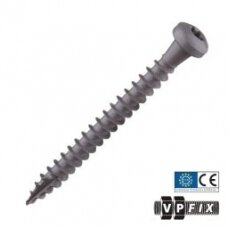 Medsraigtis pusapvale galva 5x40/35-C4 TORX OD, VPFIX (lauko darbams),250vnt.