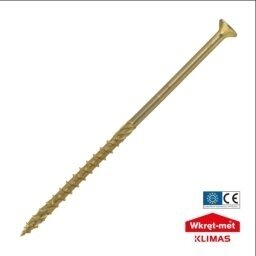 Medsraigtis įleidžiama TORX galva 8x120/80-ZnG KMWHT/WKCS, WKRET-MET; 50 vnt 1