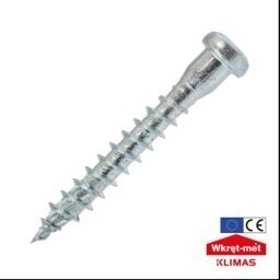 Medsraigtis pusapvale galva 5x40/30-Zn TORX WKLC, WKRET-MET, 250vnt.