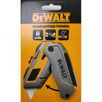 Peilis keičiamais ašmenimis DeWALT DWHT0-10296; 61 mm 1