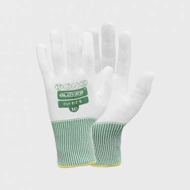 Pirštinės, atsparios įpjovimams, Cut FIt, klasė C 10, Gloves Pro®