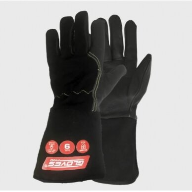 Pirštinės, skirtos suvirintojui, Glovespro MIG 9, Gloves Pro®