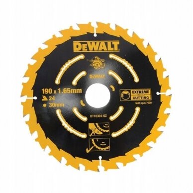 Pjovimo diskas medienai DeWalt DT10304-QZ, 190x30x24T