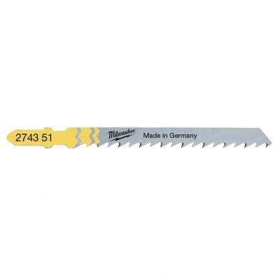 Pjūkleliai siaurapjūkliui Milwaukee 4932274351; 75x4 mm; 5 vnt.