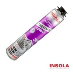 Puršk. termoizoliacija 850ml Termo Spray 3D INSOLA