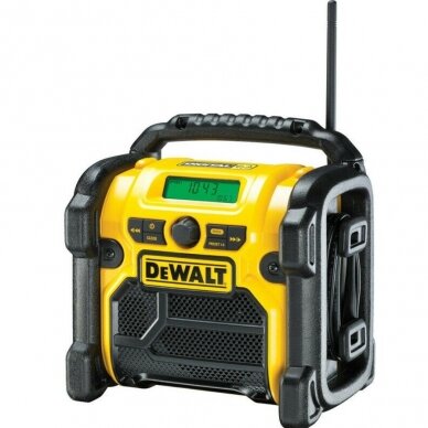 Radijas DeWalt DCR020; 10,8-18V (be akumuliatoriaus) 1