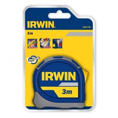 RULETĖ „IRWIN" 3 M / 13 MM, BLISTERYJE 1