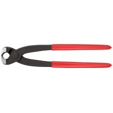 Sąvaržų užspaudimo replės su priekine ir šonine žiaunom, Oetiker 220mm, Knipex