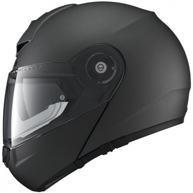 ŠALMAS SCHUBERTH C3 PRO MODULINIS MATINIS JUODAS 1