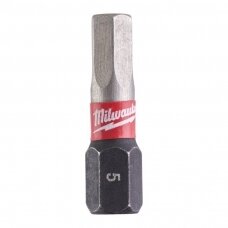 Šešiakampis smūginis antgalis 5 x 25 mm 2vnt MILWAUKEE 4932430896