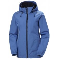 Shell jacket Manchester 2.0 zip in, women, blue L, Helly Hansen Workwear