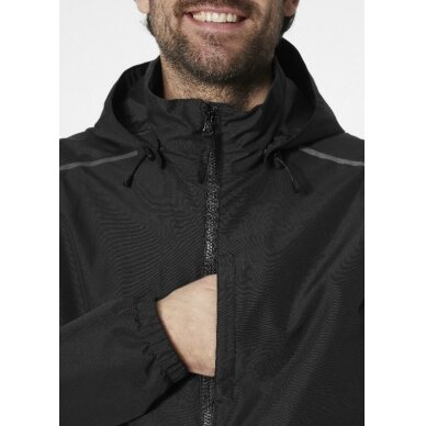 Shell jacket Manchester 2.0 zip in, black S, Helly Hansen Workwear 3