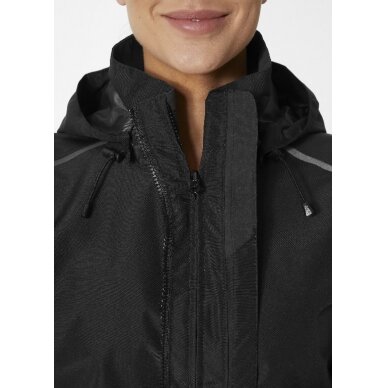 Shell jacket Manchester 2.0 zip in, women, black L, Helly Hansen Workwear 3