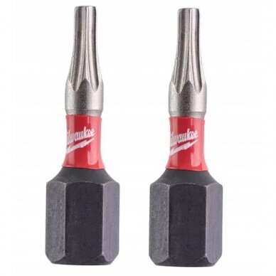 ShW TX9 25mm smūginiai antgaliai (2 vnt) Milwaukee 4932471569