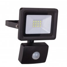 Sieninis šviestuvas su judesio davikliu SLIM Dedra L1091-1, 10W SMD LED, IP44