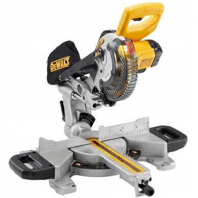 Skersinio pjovimo staklės DeWalt DCS365N; 18 V (be akumuliatoriaus ir pakrovėjo)