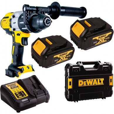 Smūginis suktuvas-gręžtuvas DeWalt DCD996M2; 18 V; 2x4,0 Ah akum