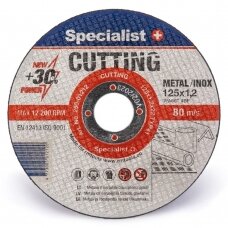 SPECIALIST+ metalo pj.diskas CUTTING, 125x1.2x22 mm, 250-01212