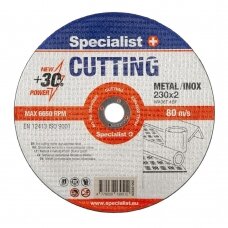 SPECIALIST+ metalo pj.diskas CUTTING, 230x2x22 mm, 250-02320