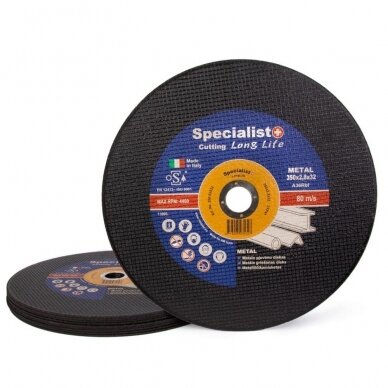 SPECIALIST+ metalo pj.diskas, 350x2.8x32 mm, 250-03532 2