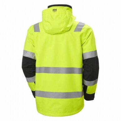 Striukė Alna 2.0 SHELL Hi-Vis CL3, geltona/juoda L, Helly Hansen WorkWear 1