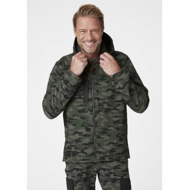 Striukė Kensington Softshell, su gobtuvu, Camo 2XL, Helly Hansen WorkWear 1