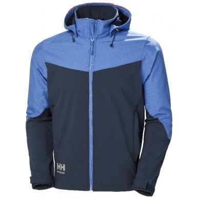 Striukė Oxford Softshell su gobtuvu, mėlyna XL, Helly Hansen WorkWear