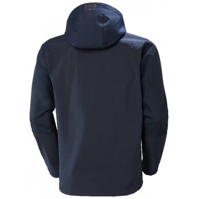 Striukė Oxford Softshell su gobtuvu, tamsiai mėlyna M, Helly Hansen WorkWear 1