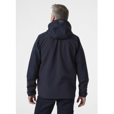 Striukė Oxford Softshell su gobtuvu, tamsiai mėlyna M, Helly Hansen WorkWear 6