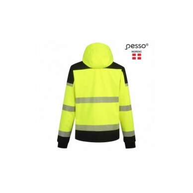 Striukė softshell Palermo geltona/juoda S, Pesso 1