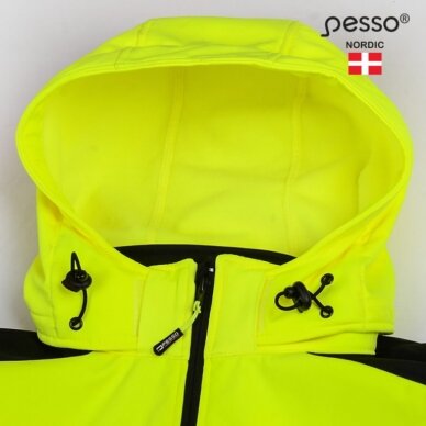 Striukė softshell Palermo geltona/juoda S, Pesso 2