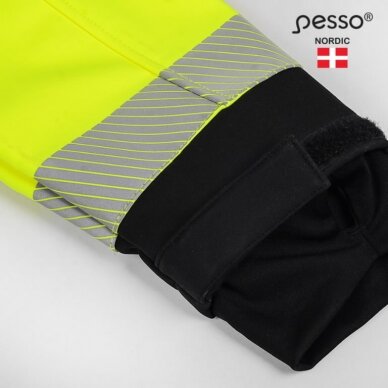 Striukė softshell Palermo geltona/juoda S, Pesso 3
