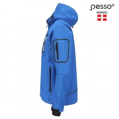 Striukė Softshell  su  gobtuvu Acropolis, mėlyna M, Pesso 1