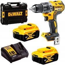 Suktuvas-gręžtuvas DeWalt DCD791P2; 18 V; 2x5,0 Ah akum.