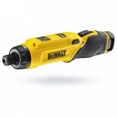 Suktuvas DeWalt DCF680G2; 7,2 V; 2x1,0 Ah akum. 3