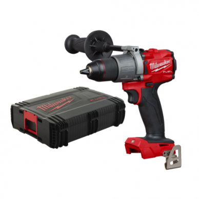 Suktuvas-gręžtuvas Milwaukee M18 FDD2-0X; 18 V (be akumuliatoriaus ir pakrovėjo)