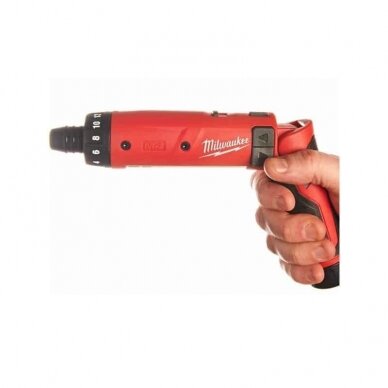 Suktuvas Milwaukee M4 D-202 B; 4 V; 2x2,0 Ah akum. 3