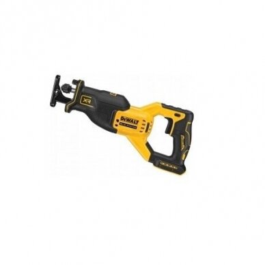 Tiesinis pjūklas DeWalt XR DCS382N; 18 V (be akumuliatoriaus ir pakrovėjo)