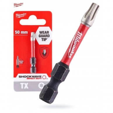 TORX antgalis T25-x50mm 1 vnt. MILWAUKEE 4932430881