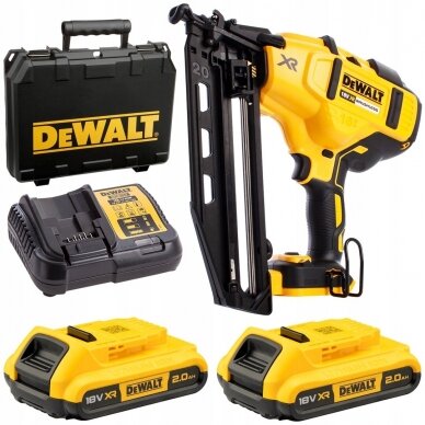 Viniakalė DeWalt DCN660D2; 18 V; 2x2,0 Ah akum.