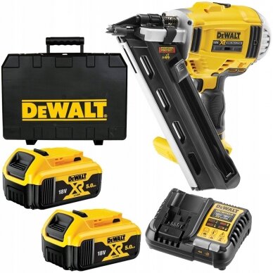 Viniakalė DeWalt DCN695P2; 18 V; 2x5,0 Ah akum.