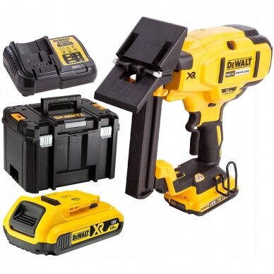 Vinių pistoletas DeWalt DCN682D2; 18 V; 2x2,0 Ah akum.