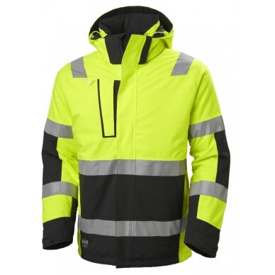 Žieminė striukė Alna 2.0,  CL3, did. matomumo, geltona/juoda S, Helly Hansen WorkWear