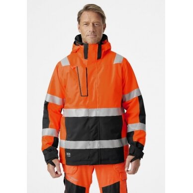 Žieminė striukė Alna 2.0,  CL3, did. matomumo oranžinė/juoda XL, Helly Hansen WorkWear 5