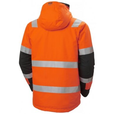 Žieminė striukė Alna 2.0,  CL3, did. matomumo oranžinė/juoda XL, Helly Hansen WorkWear 6