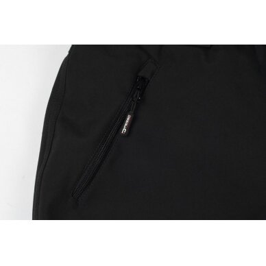 Žieminės softshell kelnės Barnabi, juoda, su  petnešom 2XL, Pesso 5
