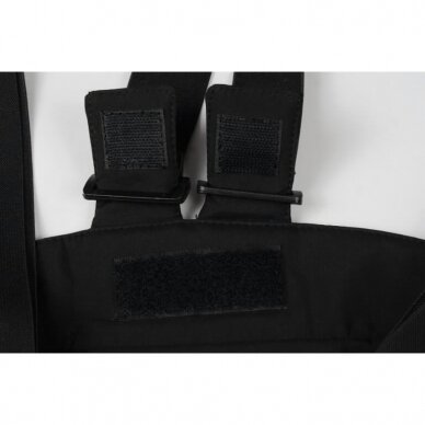 Žieminės softshell kelnės Barnabi, juoda, su  petnešom 2XL, Pesso 7